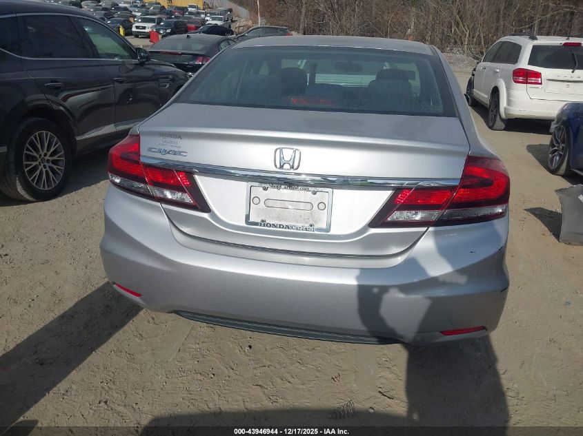 2015 Honda Civic Ex VIN: 19XFB2F87FE011784 Lot: 43946944