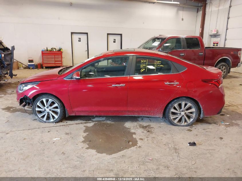 2021 Hyundai Accent Limited VIN: 3KPC34A64ME137180 Lot: 43946948