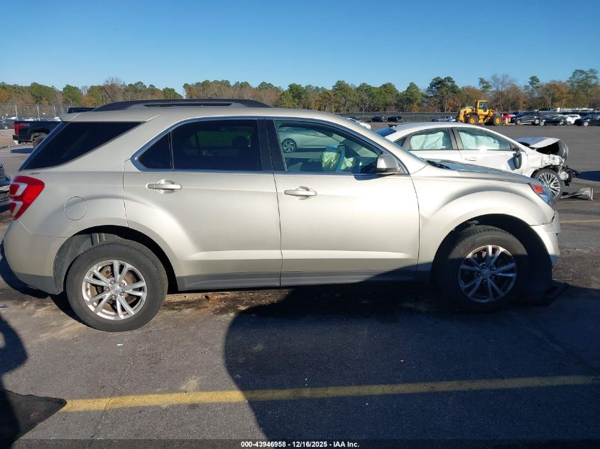 2016 Chevrolet Equinox Lt VIN: 2GNALCEK8G1158695 Lot: 43946958