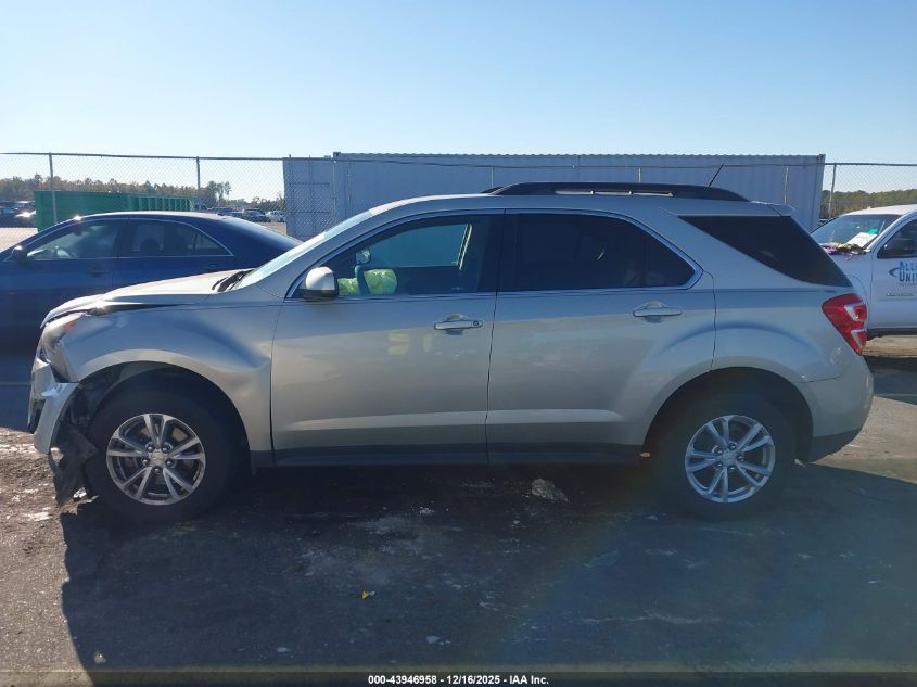 2016 Chevrolet Equinox Lt VIN: 2GNALCEK8G1158695 Lot: 43946958