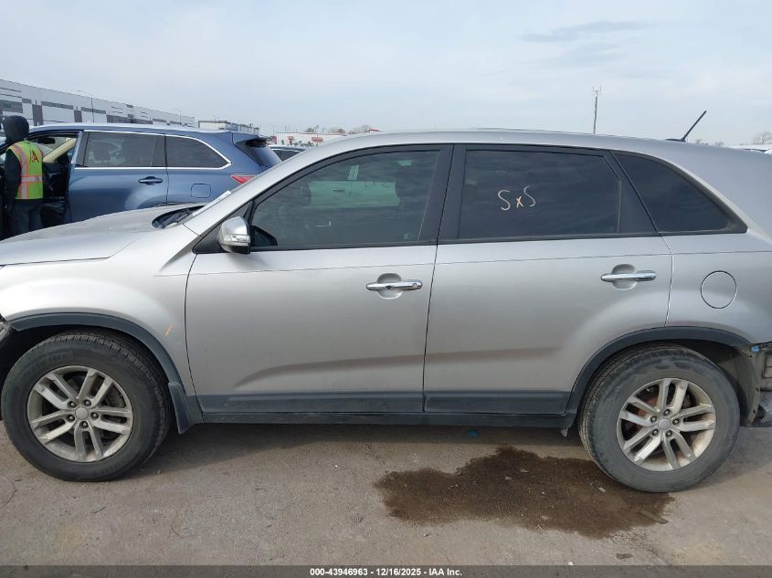 2014 Kia Sorento Lx VIN: 5XYKT3A64EG453303 Lot: 43946963