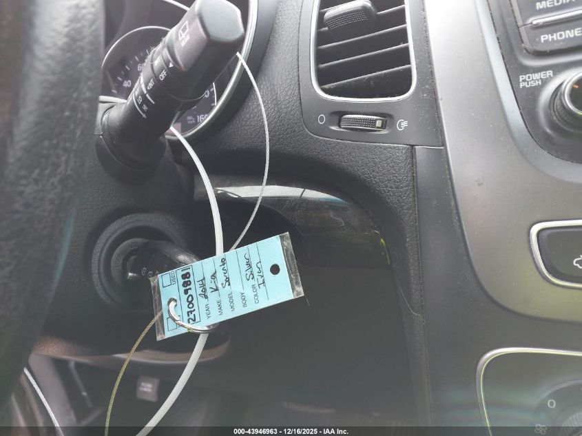 2014 Kia Sorento Lx VIN: 5XYKT3A64EG453303 Lot: 43946963