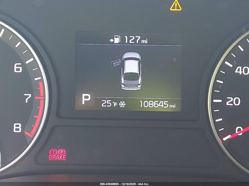 2020 Kia Optima Lx VIN: 5XXGT4L3XLG392233 Lot: 43946965