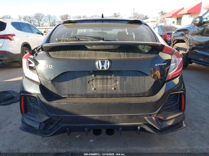 2021 Honda Civic Sport VIN: SHHFK7H4XMU215640 Lot: 43946972