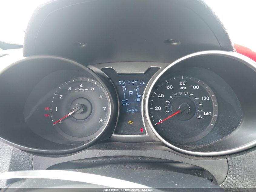 2017 Hyundai Veloster VIN: KMHTC6AD2HU307453 Lot: 43946982