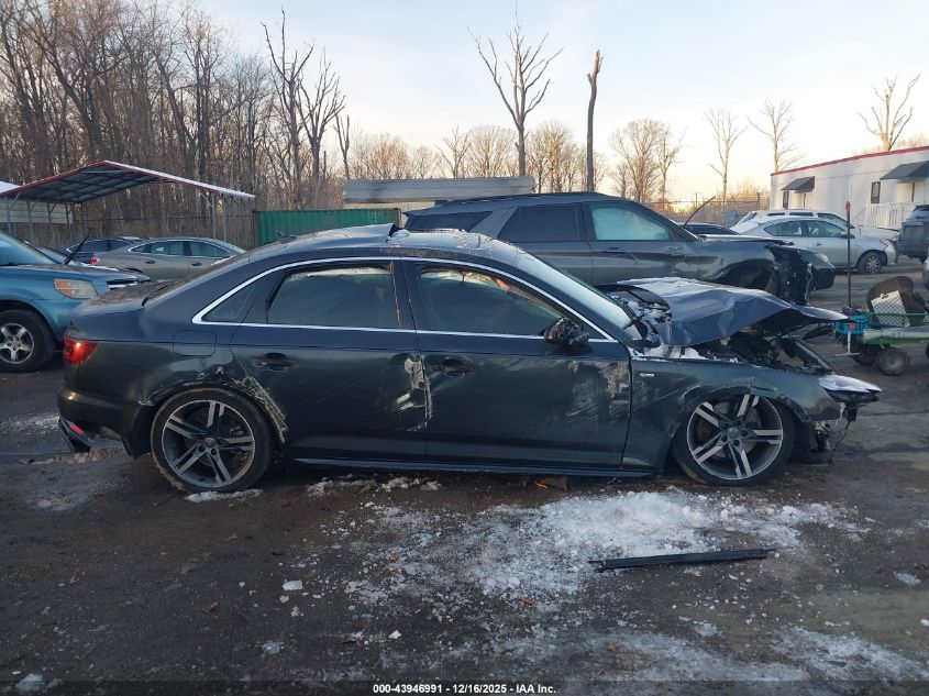 2018 Audi A4 2.0T Tech Ultra Premium/2.0T Ultra Premium VIN: WAULMAF40JA233970 Lot: 43946991