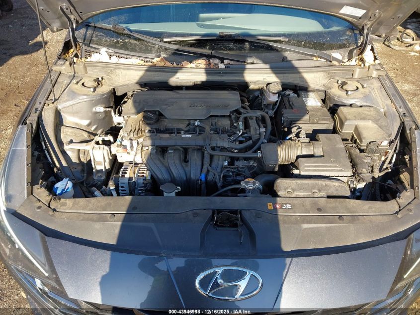 2021 Hyundai Elantra Sel VIN: 5NPLN4AG0MH028701 Lot: 43946998