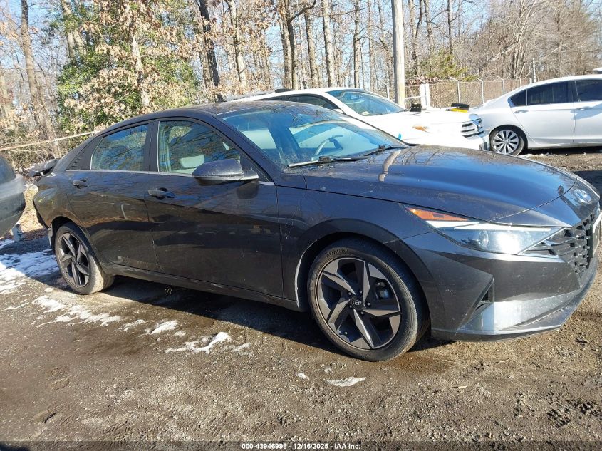 2021 Hyundai Elantra Sel VIN: 5NPLN4AG0MH028701 Lot: 43946998