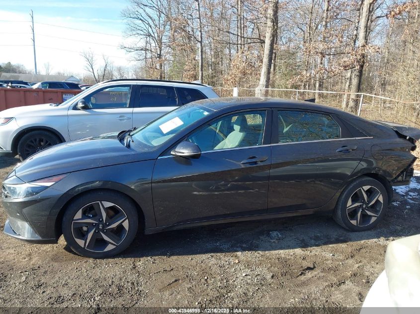 2021 Hyundai Elantra Sel VIN: 5NPLN4AG0MH028701 Lot: 43946998