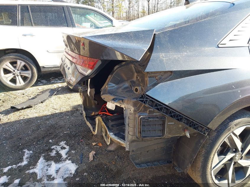 2021 Hyundai Elantra Sel VIN: 5NPLN4AG0MH028701 Lot: 43946998