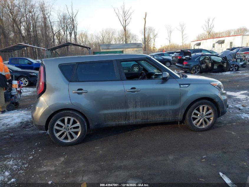 2018 Kia Soul + VIN: KNDJP3A58J7537624 Lot: 43947001