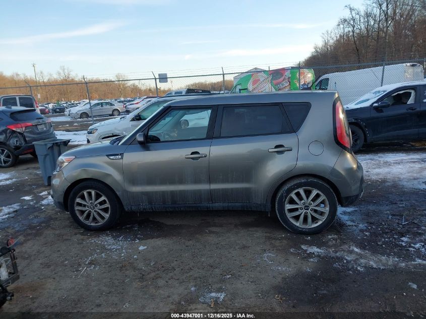 2018 Kia Soul + VIN: KNDJP3A58J7537624 Lot: 43947001