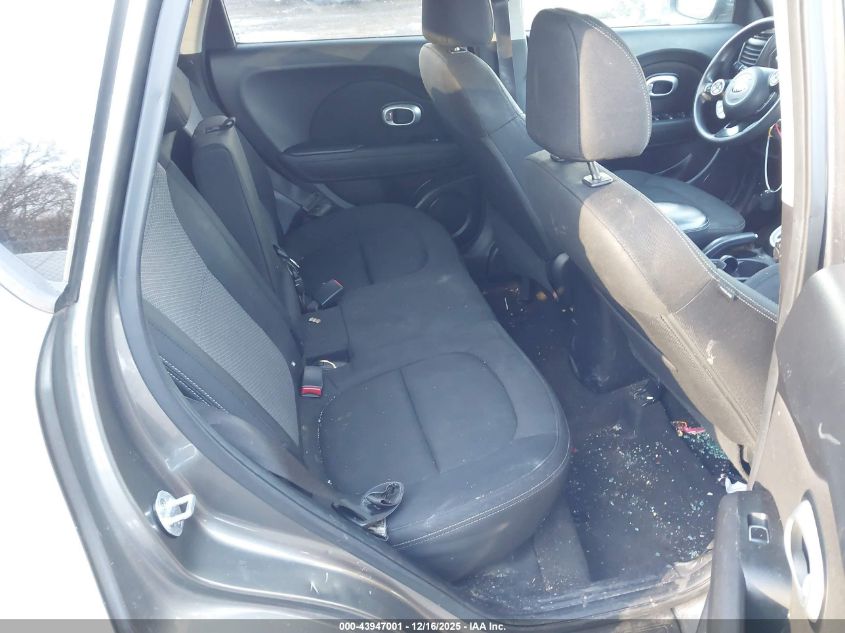 2018 Kia Soul + VIN: KNDJP3A58J7537624 Lot: 43947001