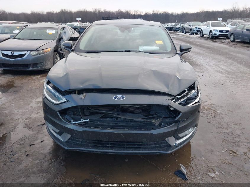 2017 Ford Fusion Titanium VIN: 3FA6P0K92HR283438 Lot: 43947002