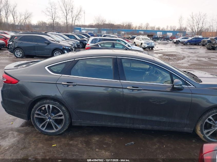 2017 Ford Fusion Titanium VIN: 3FA6P0K92HR283438 Lot: 43947002
