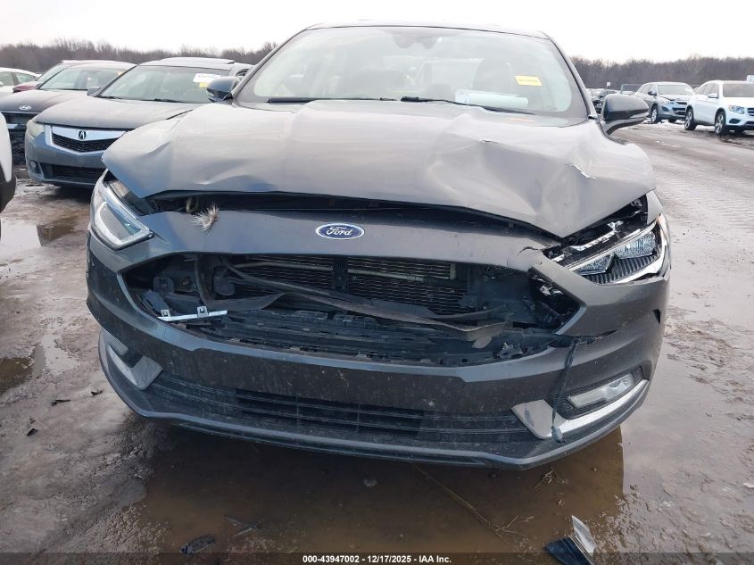 2017 Ford Fusion Titanium VIN: 3FA6P0K92HR283438 Lot: 43947002