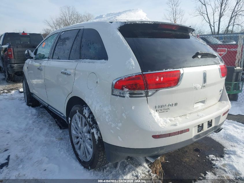 2011 Lincoln Mkx VIN: 2LMDJ8JK7BBJ30646 Lot: 43947003