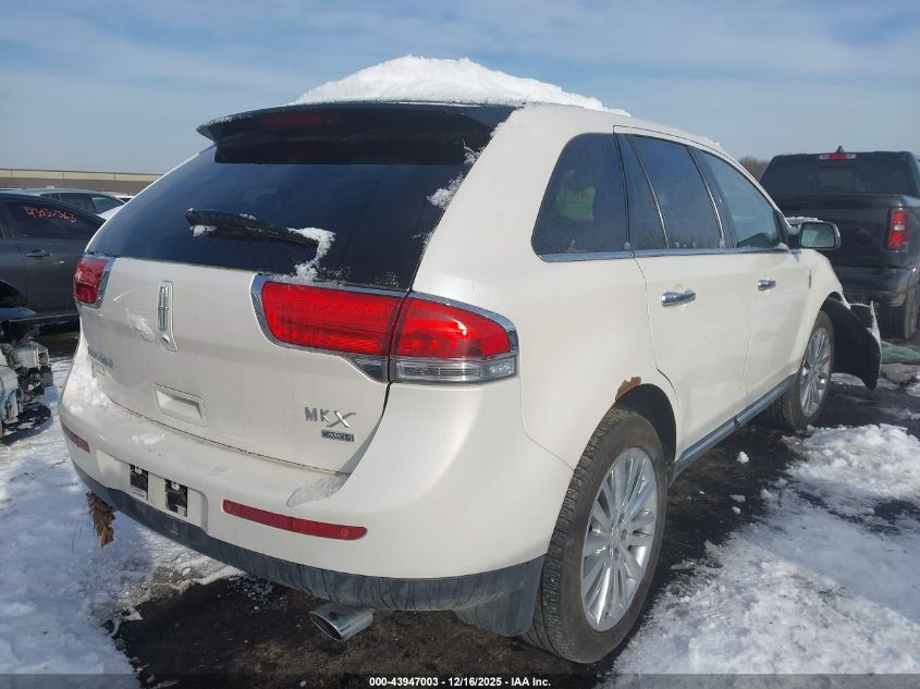 2011 Lincoln Mkx VIN: 2LMDJ8JK7BBJ30646 Lot: 43947003