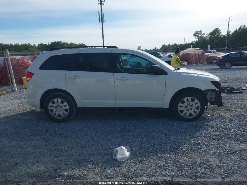 2020 Dodge Journey Se Value VIN: 3C4PDCAB3LT249694 Lot: 43947010