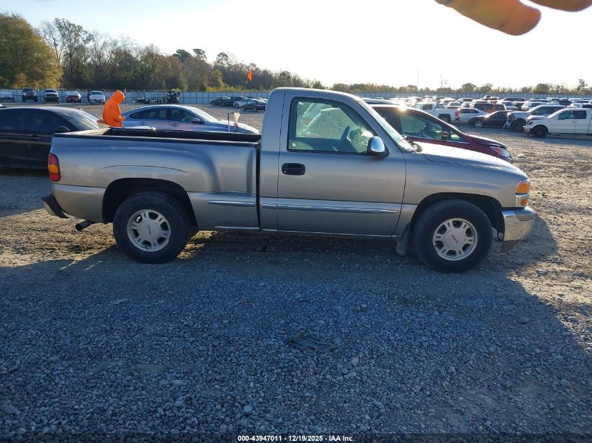 1999 GMC Sierra 1500 Sle VIN: 1GTEC14TXXZ520283 Lot: 43947011