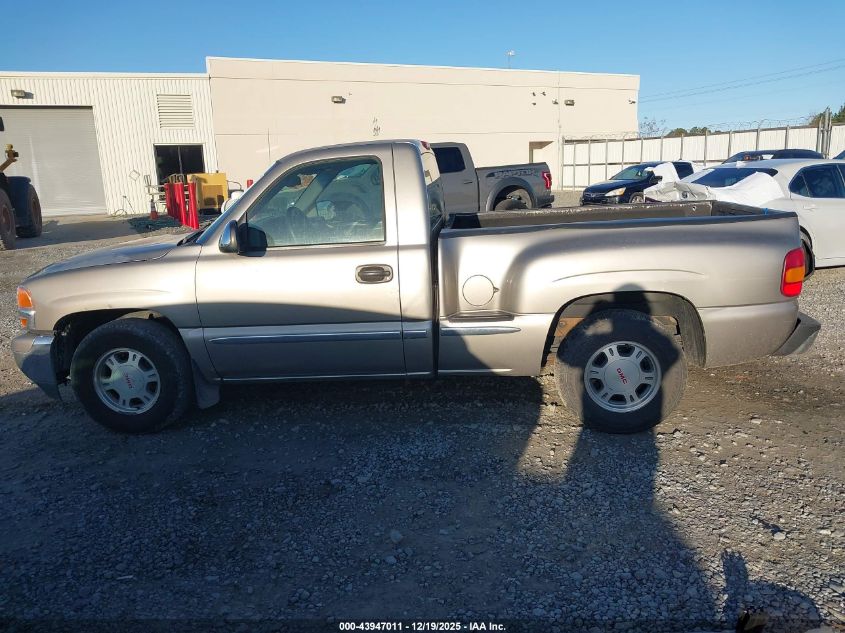 1999 GMC Sierra 1500 Sle VIN: 1GTEC14TXXZ520283 Lot: 43947011
