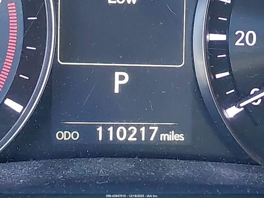 2016 Lexus Gs 200T VIN: JTHBA1BL9GA001251 Lot: 43947015