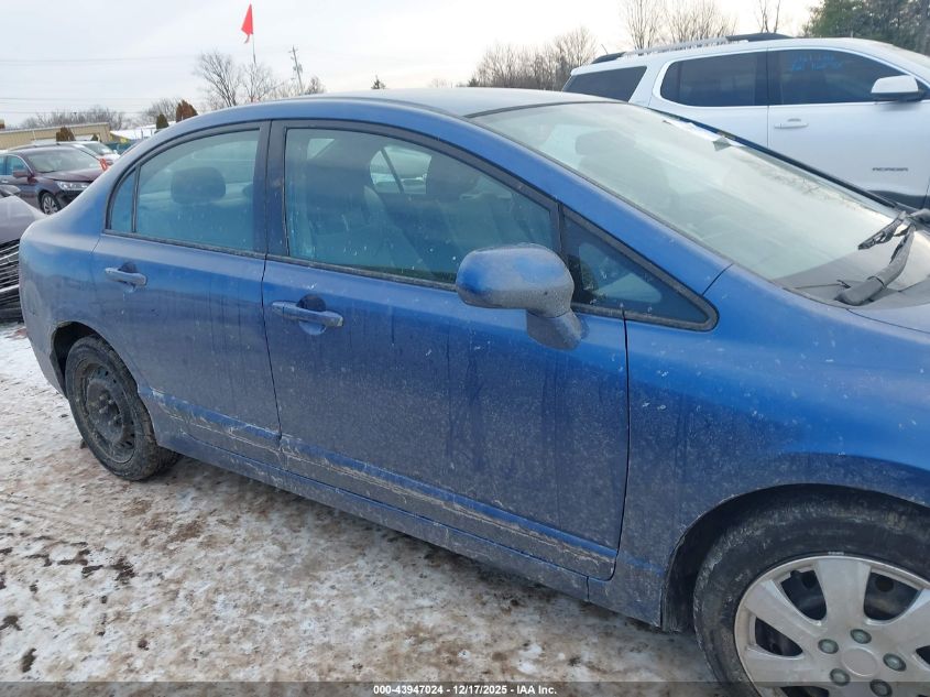 2010 Honda Civic Lx VIN: 2HGFA1F55AH316315 Lot: 43947024