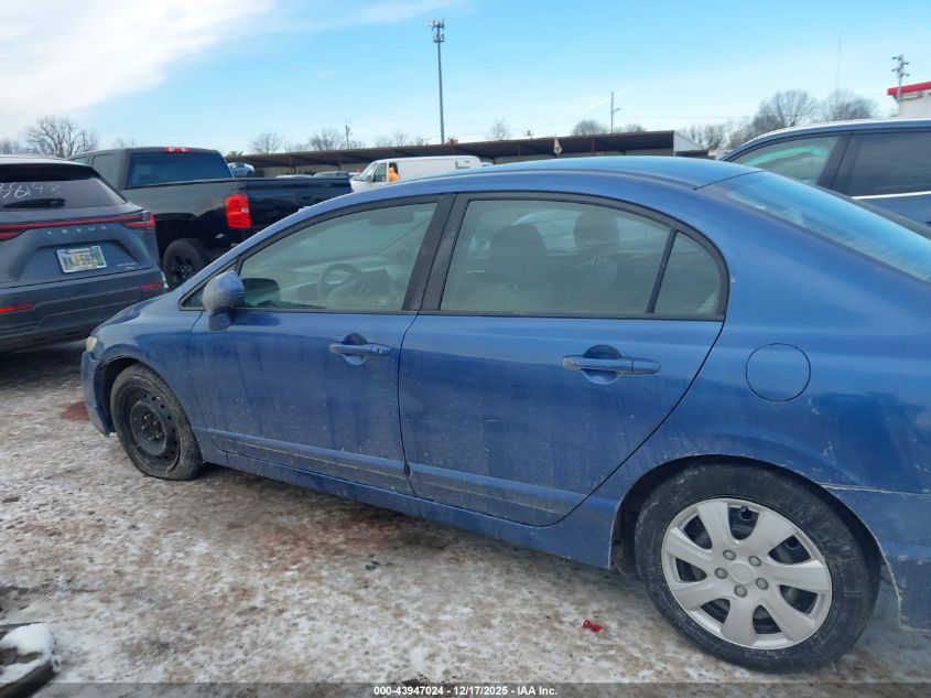 2010 Honda Civic Lx VIN: 2HGFA1F55AH316315 Lot: 43947024
