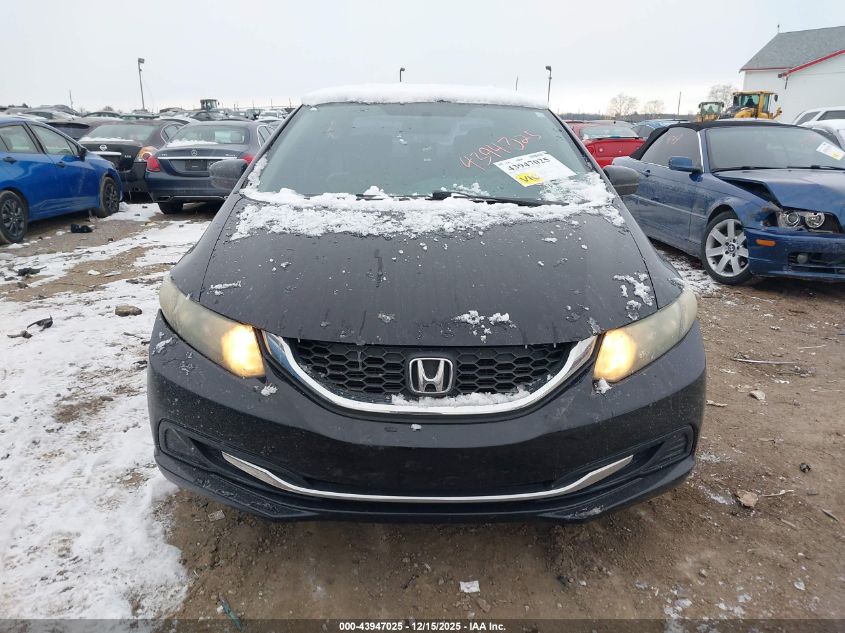 2014 Honda Civic Lx VIN: 19XFB2F54EE206603 Lot: 43947025