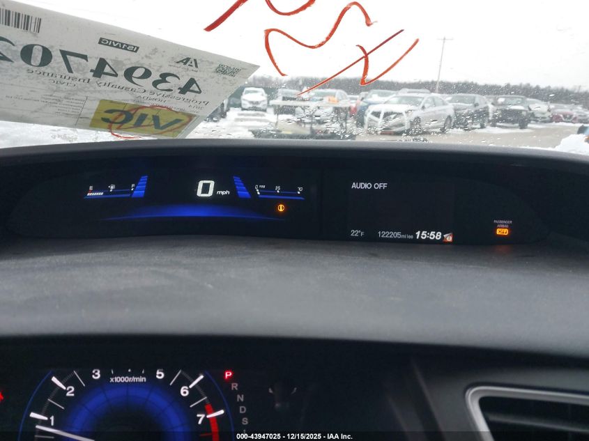 2014 Honda Civic Lx VIN: 19XFB2F54EE206603 Lot: 43947025