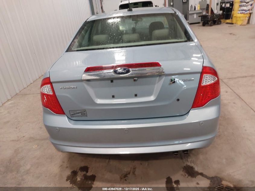 2010 Ford Fusion Hybrid VIN: 3FADP0L37AR161066 Lot: 43947029