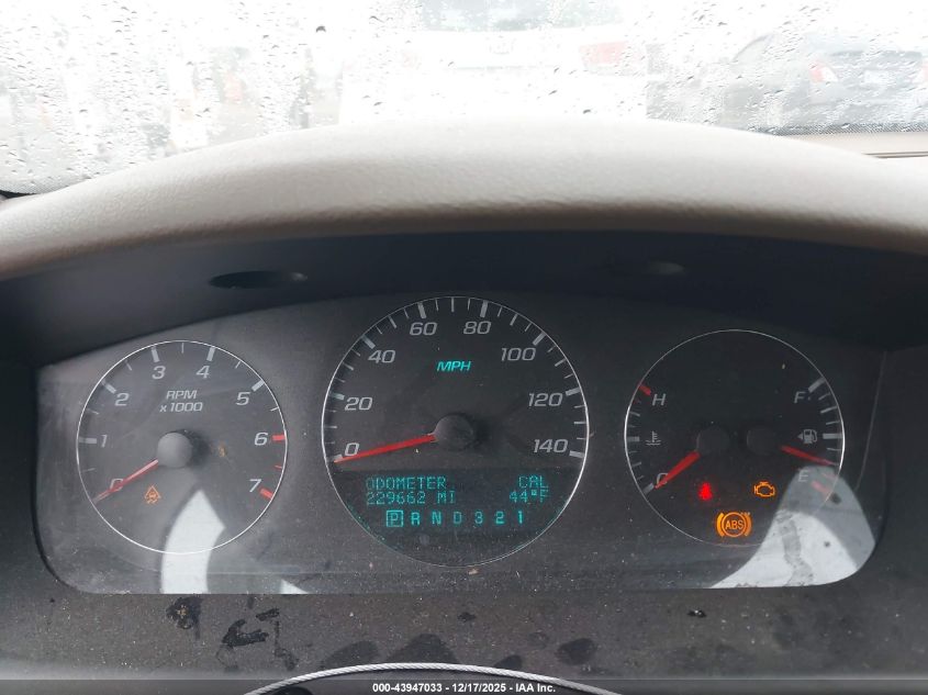 2006 Chevrolet Impala Lt VIN: 2G1WC581669123319 Lot: 43947033