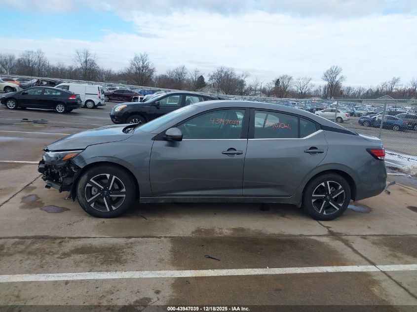 2024 Nissan Sentra Sv Xtronic Cvt VIN: 3N1AB8CV9RY252212 Lot: 43947039
