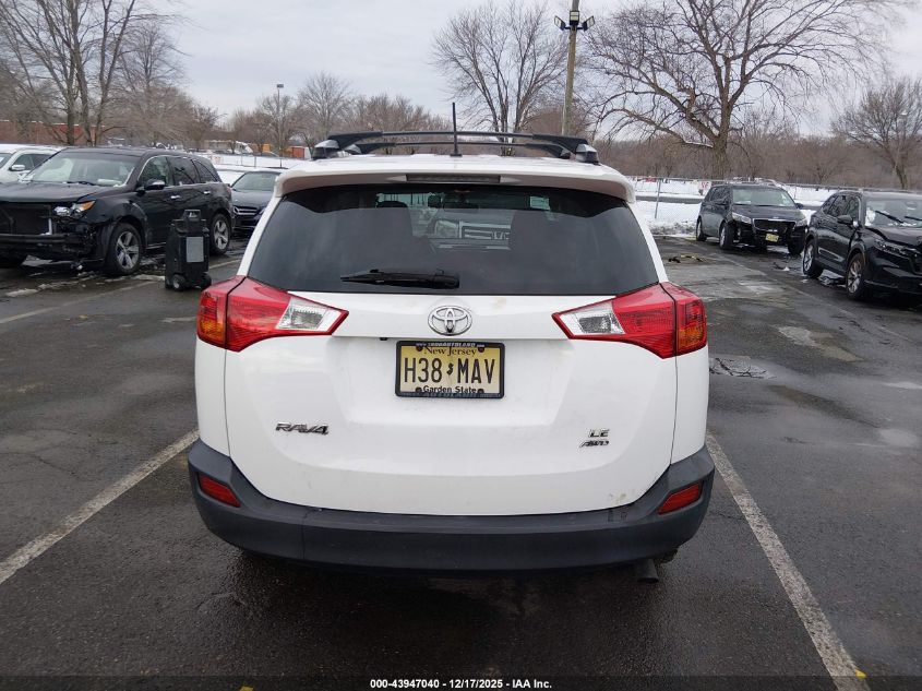 2015 Toyota Rav4 Le VIN: JTMBFREV1FJ051011 Lot: 43947040