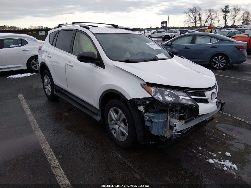 2015 Toyota Rav4 Le VIN: JTMBFREV1FJ051011 Lot: 43947040
