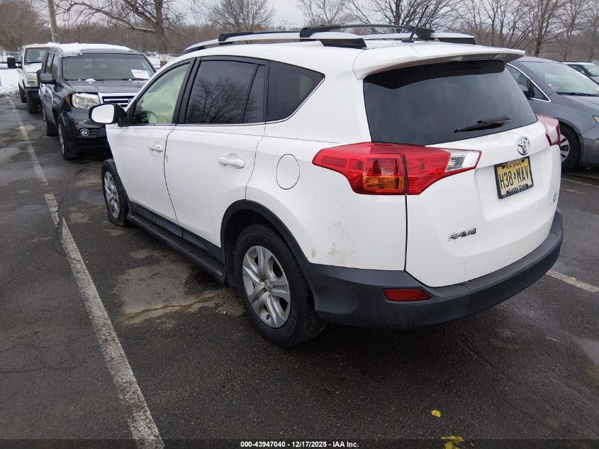 2015 Toyota Rav4 Le VIN: JTMBFREV1FJ051011 Lot: 43947040