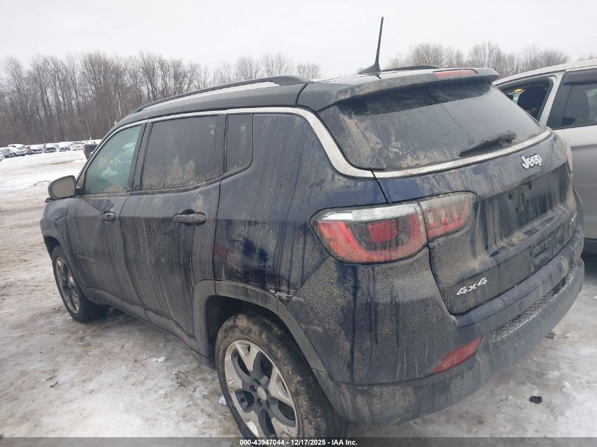 2019 Jeep Compass Limited 4X4 VIN: 3C4NJDCBXKT842020 Lot: 43947044