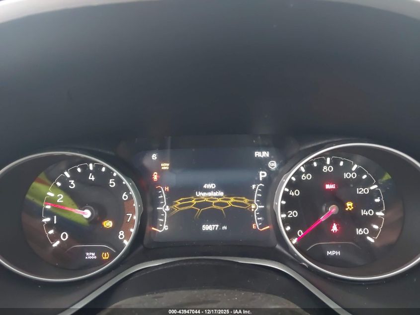 2019 Jeep Compass Limited 4X4 VIN: 3C4NJDCBXKT842020 Lot: 43947044