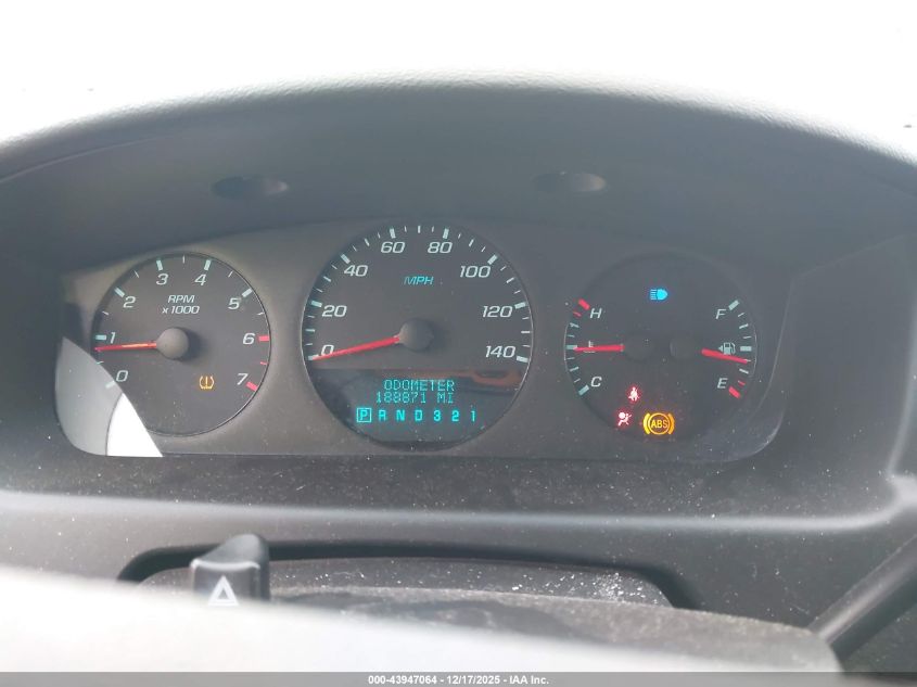 2007 Chevrolet Impala Police VIN: 2G1WS58R979241701 Lot: 43947064