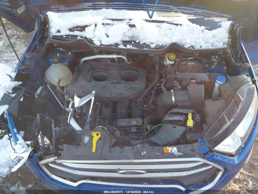 2022 Ford Ecosport Se VIN: MAJ6S3GL5NC457520 Lot: 43947071