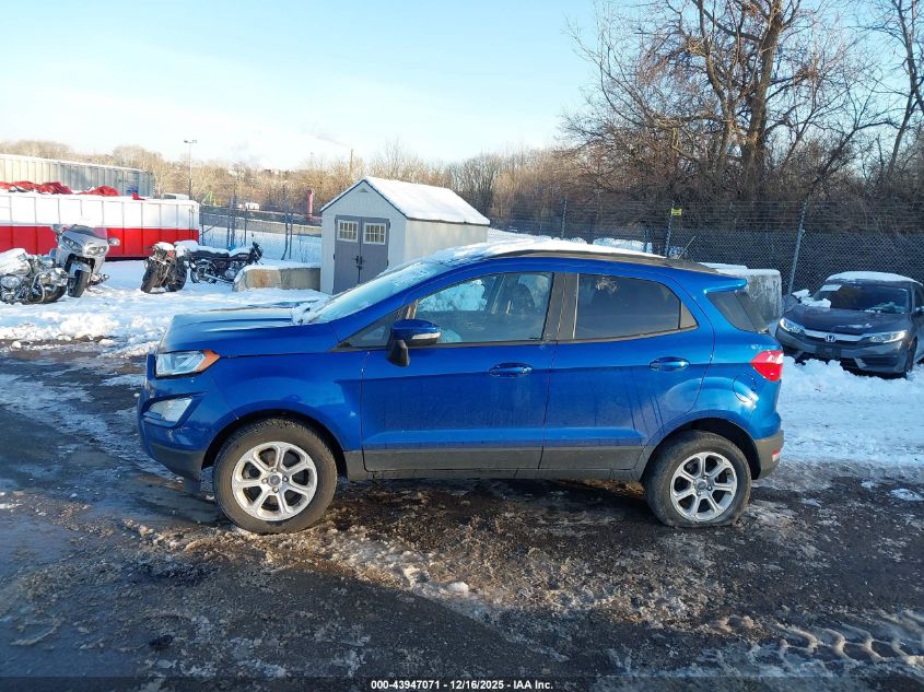 2022 Ford Ecosport Se VIN: MAJ6S3GL5NC457520 Lot: 43947071