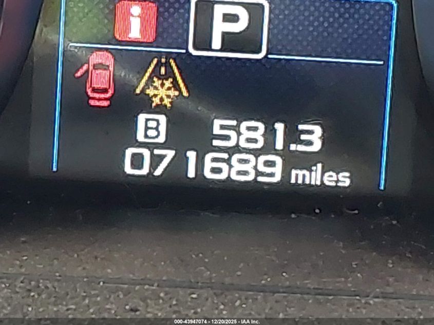 2019 Subaru Legacy 2.5I Premium VIN: 4S3BNAF68K3020493 Lot: 43947074