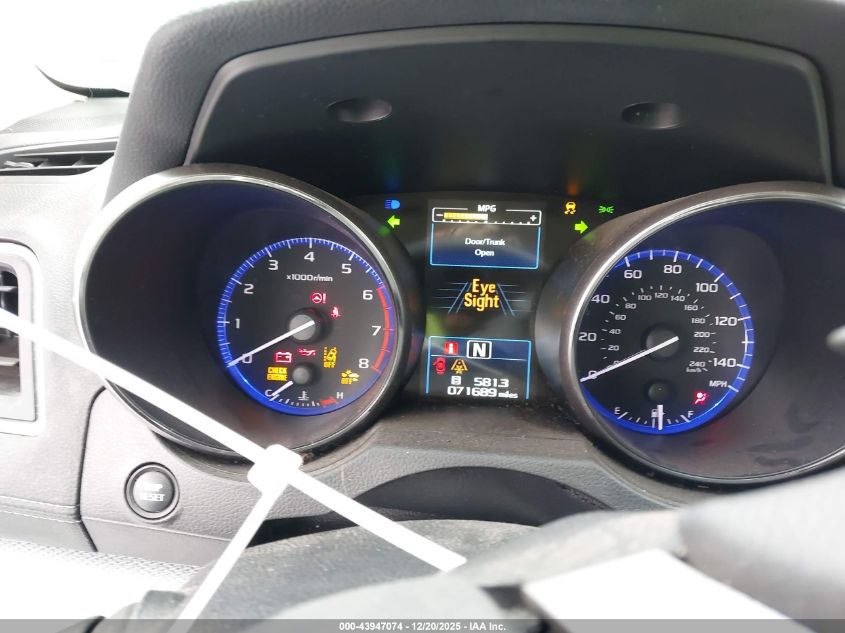 2019 Subaru Legacy 2.5I Premium VIN: 4S3BNAF68K3020493 Lot: 43947074