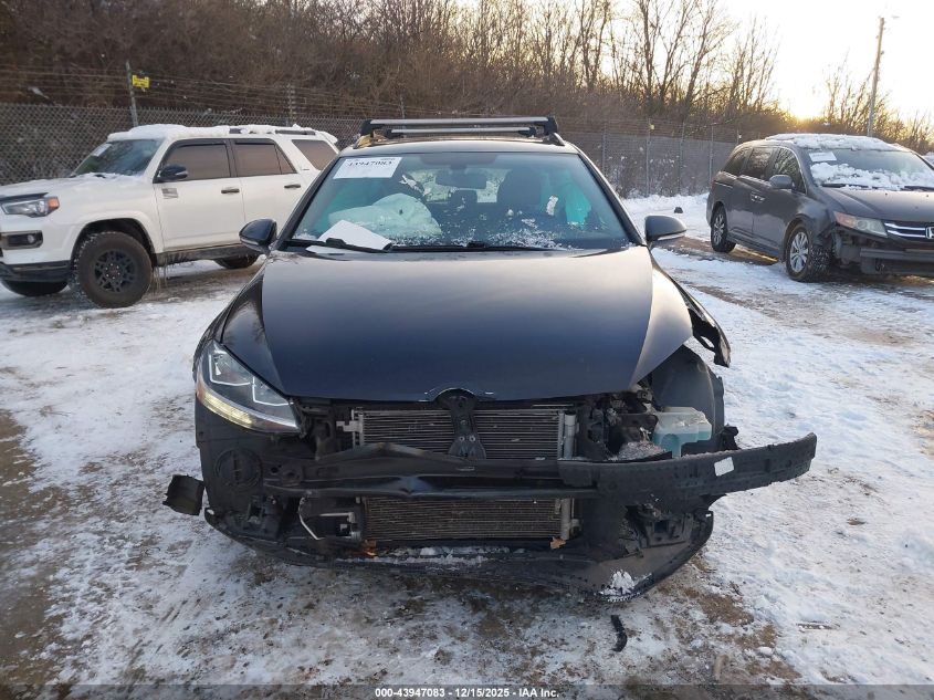 2018 Volkswagen Golf Sportwagen Tsi S VIN: 3VW117AU1JM753544 Lot: 43947083