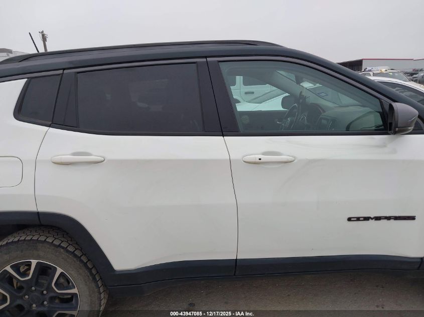 2020 Jeep Compass Trailhawk 4X4 VIN: 3C4NJDDB0LT166791 Lot: 43947085