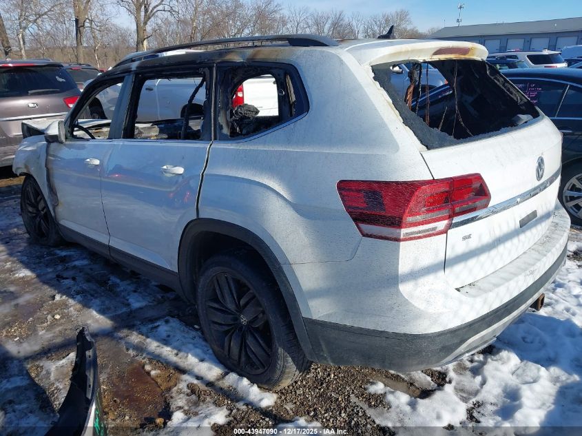 2019 Volkswagen Atlas 3.6L V6 Se W/Technology