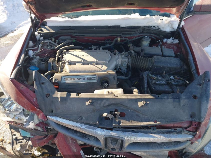 2007 Honda Accord 3.0 Ex VIN: 1HGCM66597A002391 Lot: 43947092