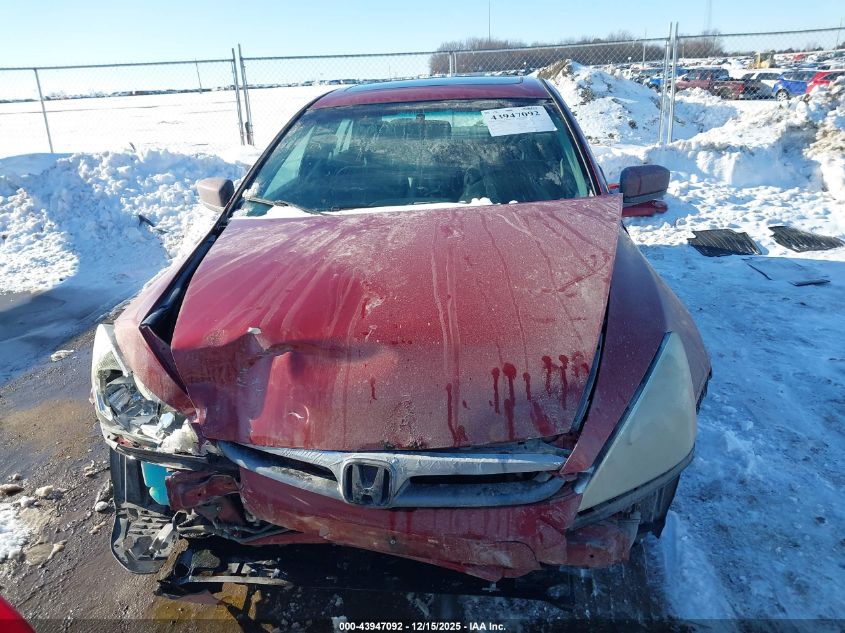 2007 Honda Accord 3.0 Ex VIN: 1HGCM66597A002391 Lot: 43947092