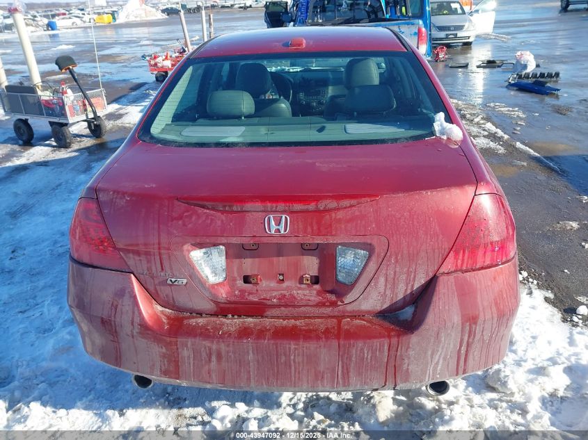 2007 Honda Accord 3.0 Ex VIN: 1HGCM66597A002391 Lot: 43947092