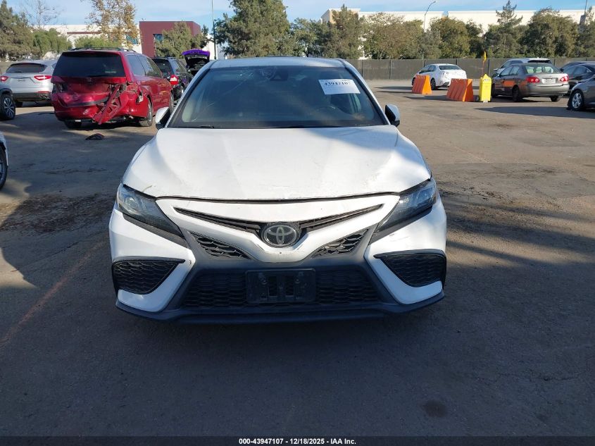 2022 Toyota Camry Se VIN: 4T1G11AK4NU631850 Lot: 43947107